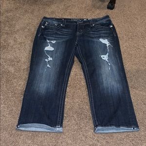 Cropped Miss Me Jeans
